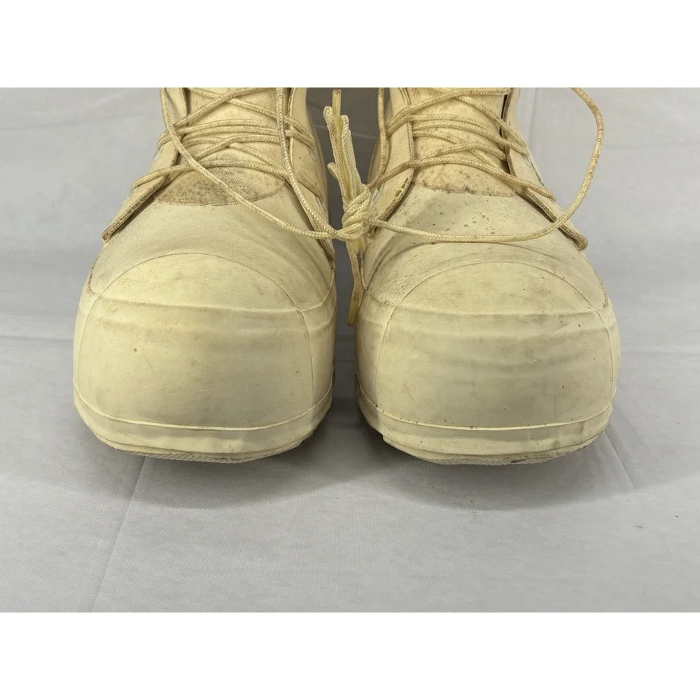 US Military DLA 100-82-C-4041 Mens Off White Snow Boots Cold Weather 9R Mickey